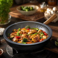 Wok Antiadhésif à Revêtement Titane - Wokora