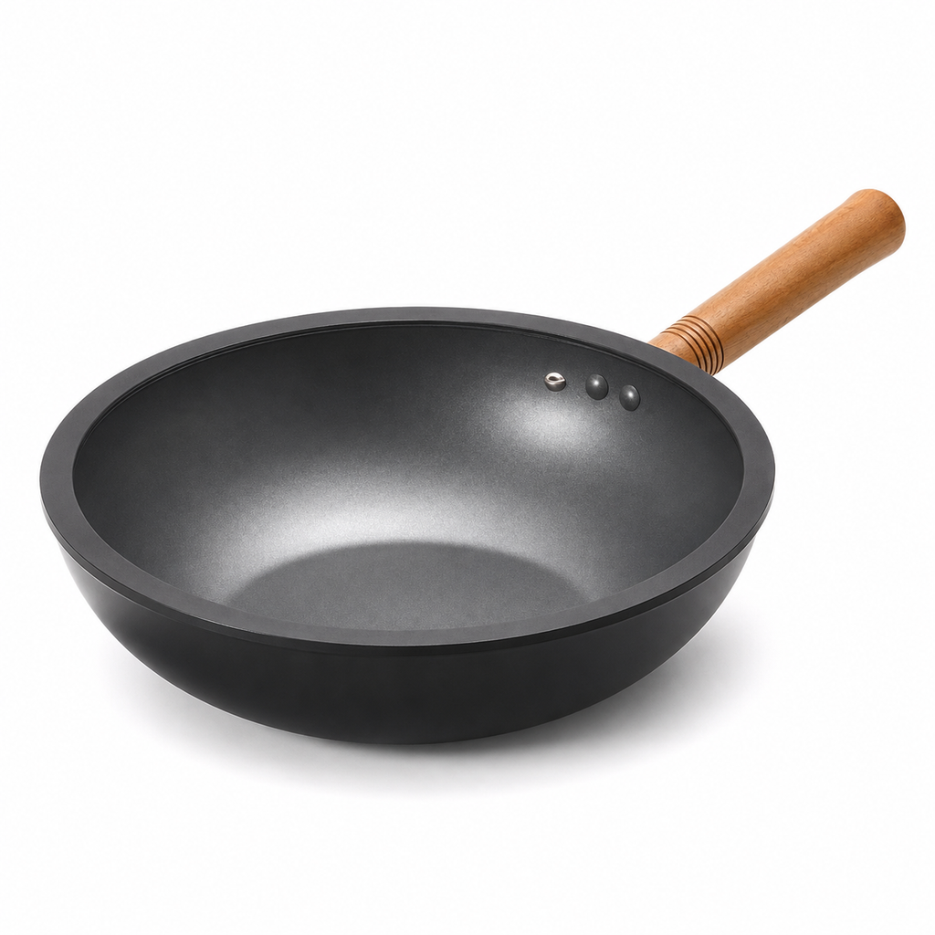 Wok Antiadhésif à Revêtement Titane - Wokora