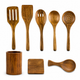 Set de 9 Cuillères en Bois pour Cuisine | Wokora