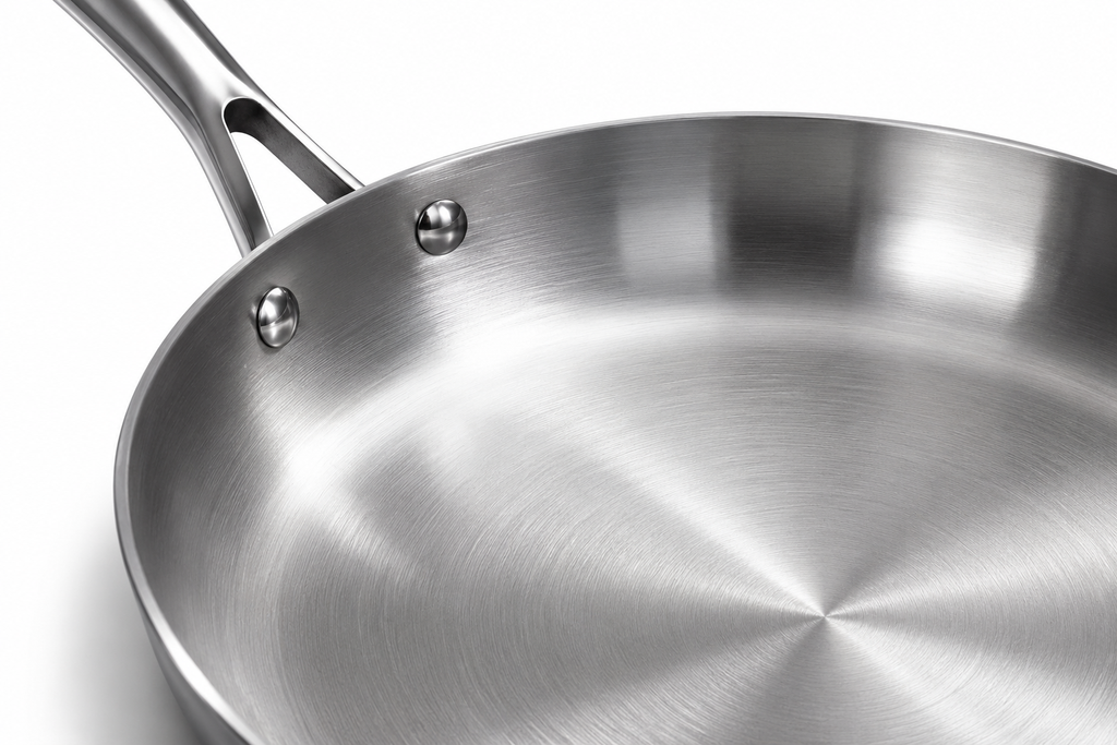 Poêle Inox Sans Revêtement | Wokora