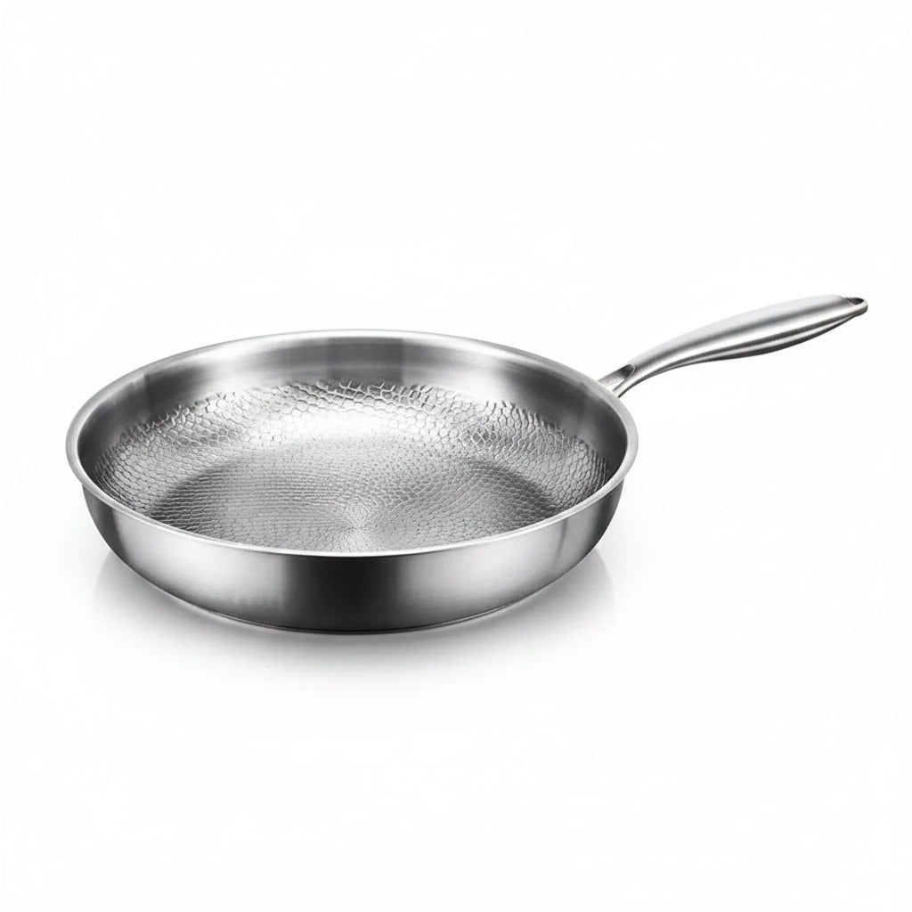 ue produit fond blanc, wok seul "Wok Titane Premium Wokora - vue principale fond blanc