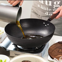 Wok acier carbone avec couvercle - Wokora