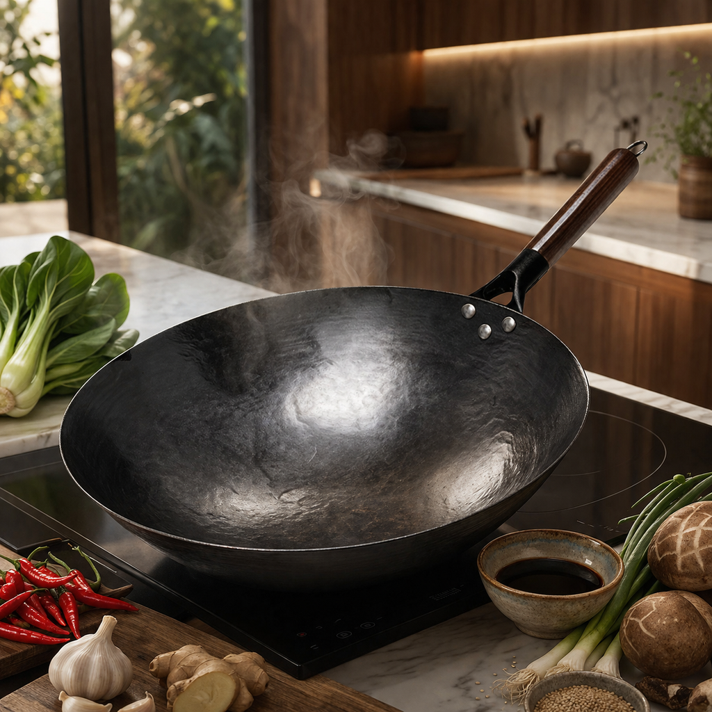 Wok en fonte - Wokora